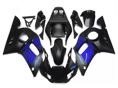 Azul Negro Kit Carenado ABS Completo Yamaha R6 1998-2002