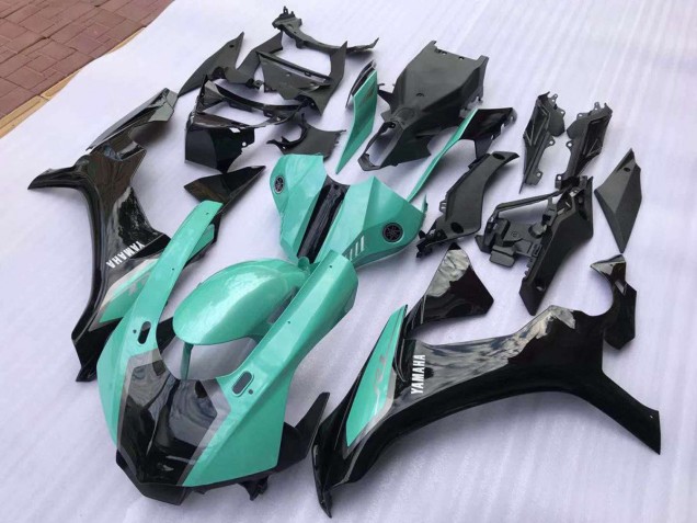 Azul Negro Kit Carenado Inyección Yamaha R1 2015-2019 Azul Negro Kit Carenado Inyección Yamaha R1 2015-2019