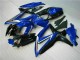 Azul Negro Kit Carenado Moto Suzuki GSXR 600 / 750 K8 2008-2010 Azul Negro Kit Carenado Moto Suzuki GSXR 600 / 750 K8 2008-2010