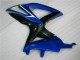 Azul Negro Kit Carenado Moto Suzuki GSXR 600 / 750 K8 2008-2010 Azul Negro Kit Carenado Moto Suzuki GSXR 600 / 750 K8 2008-2010