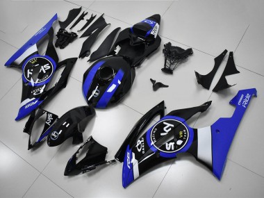 Azul Negro Kit Carenado Moto Yamaha R6 2008-2016