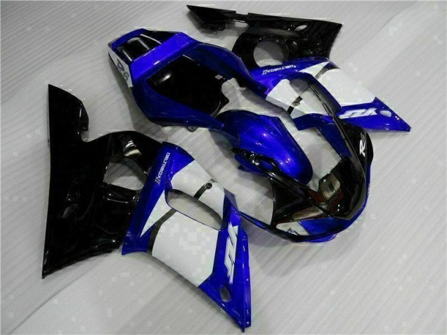 Azul Negro Kits ABS Carenado Motocicleta Yamaha R6 1998-2002 Azul Negro Kits ABS Carenado Motocicleta Yamaha R6 1998-2002