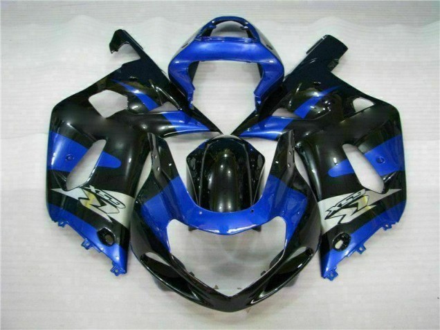 Azul Negro Kits Completo Carenado Moto ABS Suzuki GSXR 600 / 750 K1 K2 K3 2001-2003 Azul Negro Kits Completo Carenado Moto ABS Suzuki GSXR 600 / 750 K1 K2 K3 2001-2003