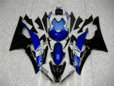 Azul Negro Kits Completo Carenado Moto ABS Yamaha R6 2008-2016