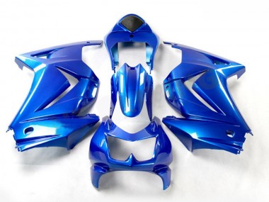 Azul Plástica Moto Kawasaki EX250 2008-2012