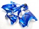 Azul Plástica Moto Kawasaki EX250 2008-2012 Azul Plástica Moto Kawasaki EX250 2008-2012