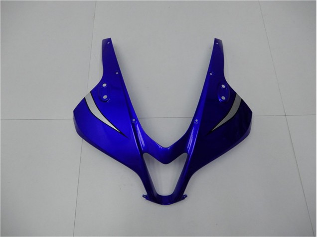 Azul Plata Negro Carenado Moto Honda CBR 600 RR 2007-2008 Azul Plata Negro Carenado Moto Honda CBR 600 RR 2007-2008