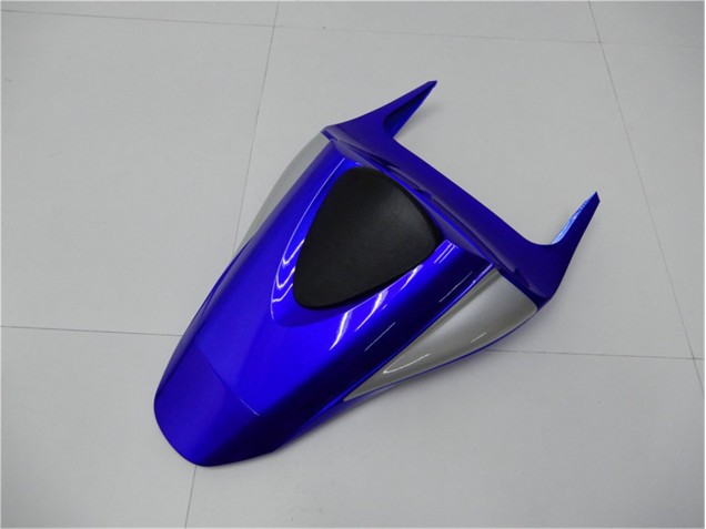 Azul Plata Negro Carenado Moto Honda CBR 600 RR 2007-2008 Azul Plata Negro Carenado Moto Honda CBR 600 RR 2007-2008