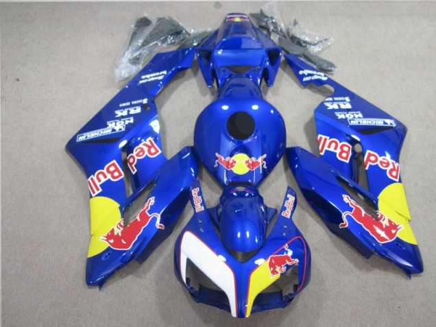 Azul Red Bull Carenado Moto Honda CBR 1000 RR 2004-2005 Azul Red Bull Carenado Moto Honda CBR 1000 RR 2004-2005
