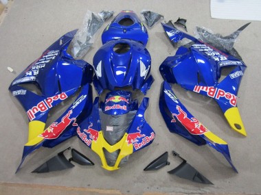 Azul Red Bull Carrocería Motocicletas Honda CBR 600 RR 2009-2012
