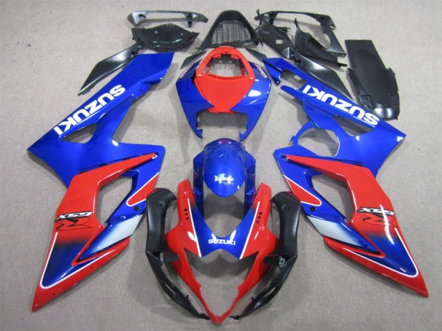 Azul Rojo Carenado Moto Suzuki GSXR 1000 K5 2005-2006 Azul Rojo Carenado Moto Suzuki GSXR 1000 K5 2005-2006