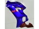 Azul Rojo Carenado Moto Yamaha R6 2017-2023 Azul Rojo Carenado Moto Yamaha R6 2017-2023