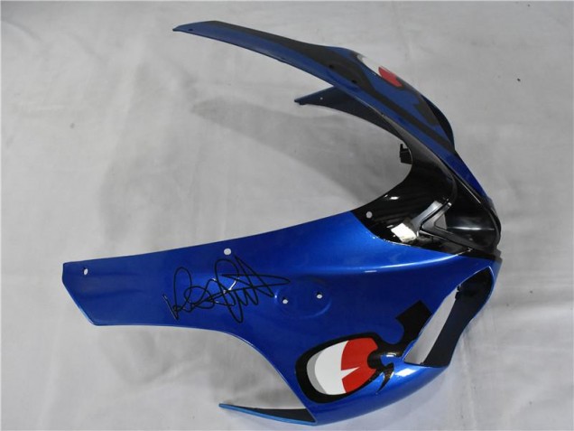 Azul Tiburón Carenado Moto Kawasaki ZX6R 2007-2008 Azul Tiburón Carenado Moto Kawasaki ZX6R 2007-2008