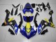 Azul Tiburón Carenado Moto Yamaha R1 2007-2008 Azul Tiburón Carenado Moto Yamaha R1 2007-2008