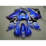 Azul Touch4 Carenado Moto Kawasaki ZX10R 2003-2005