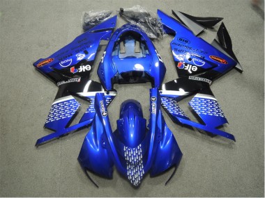 Azul Touch4 Carenado Moto Kawasaki ZX10R 2003-2005