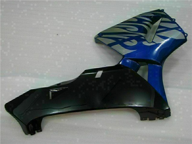 Azul con Plata Llama Carenado Moto Honda CBR 600 RR 2003-2004 Azul con Plata Llama Carenado Moto Honda CBR 600 RR 2003-2004