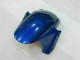 Azul con Plata Llama Carenado Moto Honda CBR 600 RR 2003-2004 Azul con Plata Llama Carenado Moto Honda CBR 600 RR 2003-2004