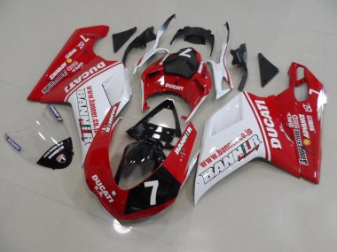 Banner 7 Carenado Moto Ducati 848 1098 1198 2007-2014