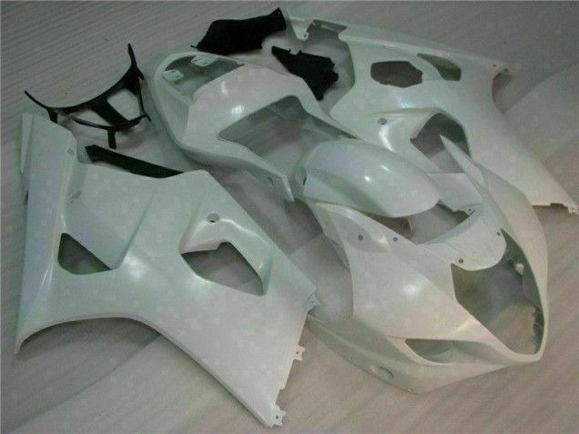 Blanco ABS Moto Plástica Suzuki GSXR 1000 K3 2003-2004 Blanco ABS Moto Plástica Suzuki GSXR 1000 K3 2003-2004