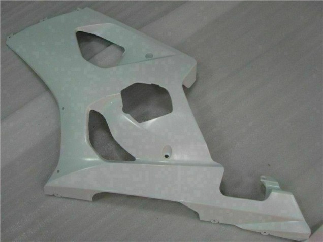 Blanco ABS Moto Plástica Suzuki GSXR 1000 K3 2003-2004 Blanco ABS Moto Plástica Suzuki GSXR 1000 K3 2003-2004