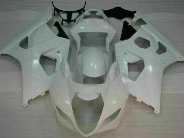 Blanco ABS Moto Plástica Suzuki GSXR 1000 K3 2003-2004 Blanco ABS Moto Plástica Suzuki GSXR 1000 K3 2003-2004