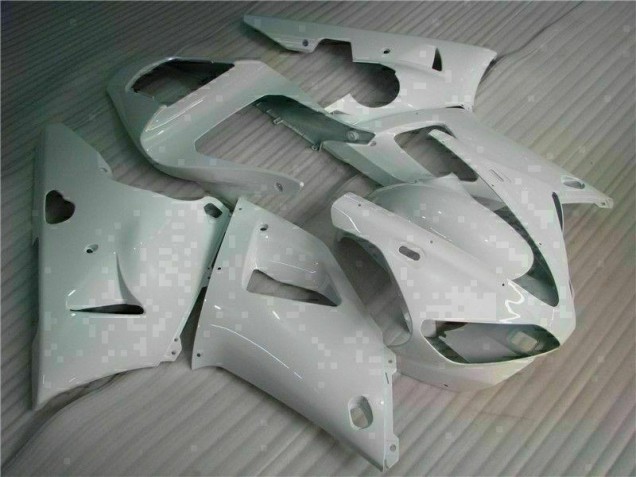 Blanco ABS Moto Plásticos Yamaha R1 2000-2001 Blanco ABS Moto Plásticos Yamaha R1 2000-2001