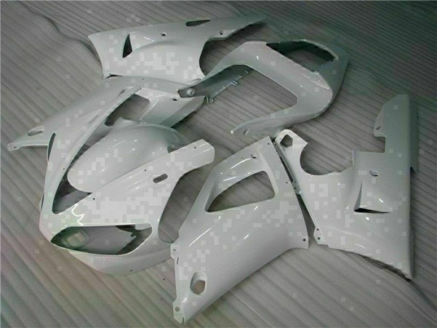 Blanco ABS Moto Plásticos Yamaha R1 2000-2001 Blanco ABS Moto Plásticos Yamaha R1 2000-2001