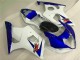 Blanco Azul Carenado Moto Suzuki GSXR 1000 K3 2003-2004 Blanco Azul Carenado Moto Suzuki GSXR 1000 K3 2003-2004