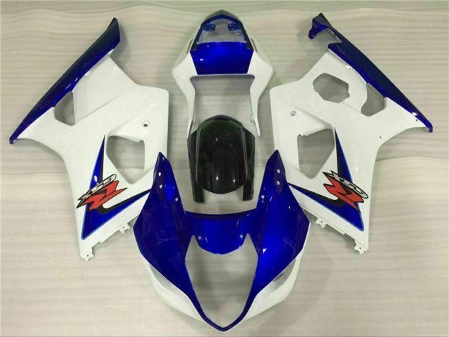 Blanco Azul Carenado Moto Suzuki GSXR 1000 K3 2003-2004 Blanco Azul Carenado Moto Suzuki GSXR 1000 K3 2003-2004