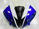 Blanco Azul Carrocería Motocicletas Yamaha R6 2006-2007 Blanco Azul Carrocería Motocicletas Yamaha R6 2006-2007