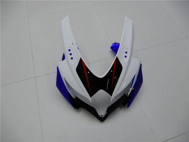 Blanco Azul Kit Completo Carenado Moto Suzuki GSXR 600 / 750 K8 2008-2010 Blanco Azul Kit Completo Carenado Moto Suzuki GSXR 600 / 750 K8 2008-2010