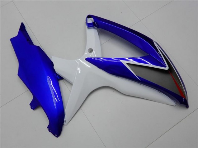 Blanco Azul Kit Completo Carenado Moto Suzuki GSXR 600 / 750 K8 2008-2010 Blanco Azul Kit Completo Carenado Moto Suzuki GSXR 600 / 750 K8 2008-2010