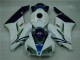 Blanco Azul Kits Carenado Moto Honda CBR 1000 RR 2004-2005 Blanco Azul Kits Carenado Moto Honda CBR 1000 RR 2004-2005