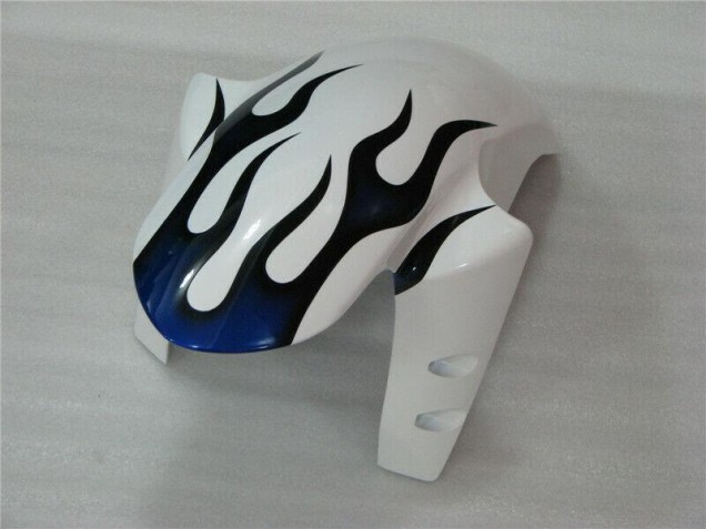 Blanco Azul Llama Carenado Moto Yamaha R1 2004-2006 Blanco Azul Llama Carenado Moto Yamaha R1 2004-2006