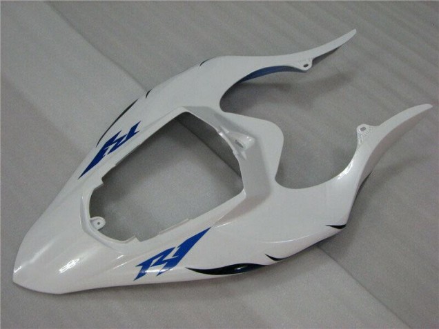 Blanco Azul Llama Carenado Moto Yamaha R1 2004-2006 Blanco Azul Llama Carenado Moto Yamaha R1 2004-2006