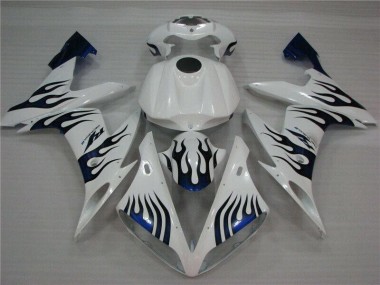 Blanco Azul Llama Carenado Moto Yamaha R1 2004-2006