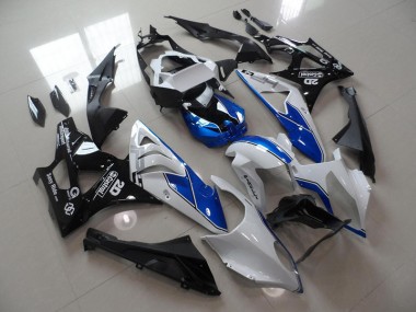 Blanco Azul Negro Carenado Moto BMW S1000RR 2009-2014