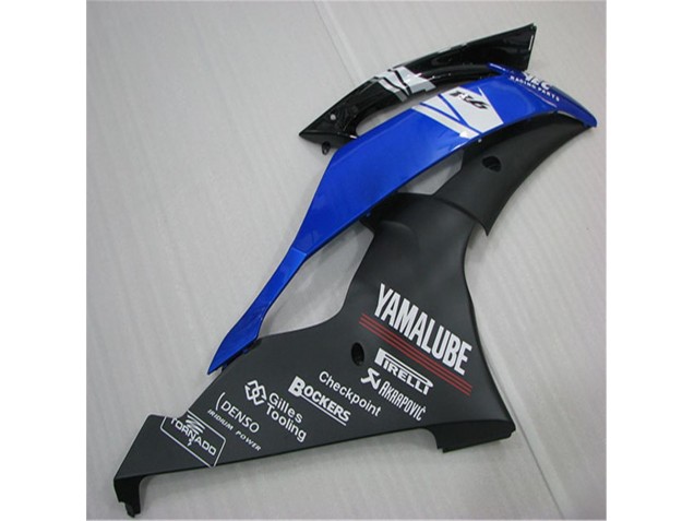 Blanco Azul Negro Carenado Moto Yamaha R6 2008-2016 Blanco Azul Negro Carenado Moto Yamaha R6 2008-2016