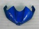 Blanco Azul Plástico Moto Yamaha R6 2006-2007 Blanco Azul Plástico Moto Yamaha R6 2006-2007