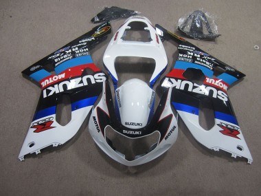 Blanco Azul Rojo Motul Carenado Moto Suzuki GSXR 750 K1 K2 K3 2001-2003