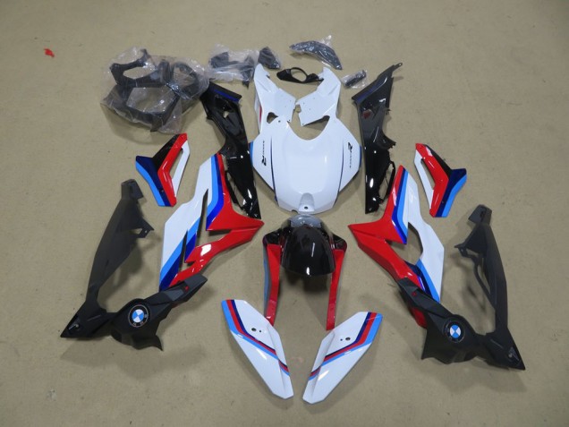 Blanco Azul Rojo Negro Carenado Moto BMW S1000R 2017-2018 Blanco Azul Rojo Negro Carenado Moto BMW S1000R 2017-2018