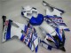 Blanco Azul Sterilgarda Volvo Carenado Moto Yamaha R6 2008-2016 Blanco Azul Sterilgarda Volvo Carenado Moto Yamaha R6 2008-2016