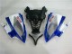 Blanco Azul Sterilgarda Volvo Carenado Moto Yamaha R6 2008-2016 Blanco Azul Sterilgarda Volvo Carenado Moto Yamaha R6 2008-2016