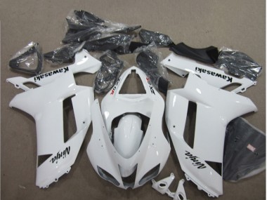 Blanco Carenado Moto Kawasaki ZX6R 2007-2008