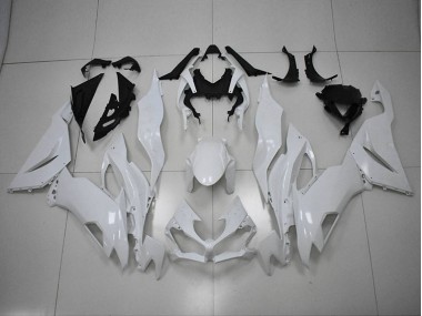 Blanco Carenado Moto Kawasaki ZX6R 2019-2023