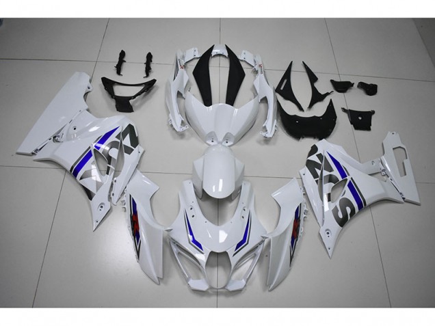 Blanco Carenado Moto Suzuki GSXR 1000 2017-2023 Blanco Carenado Moto Suzuki GSXR 1000 2017-2023