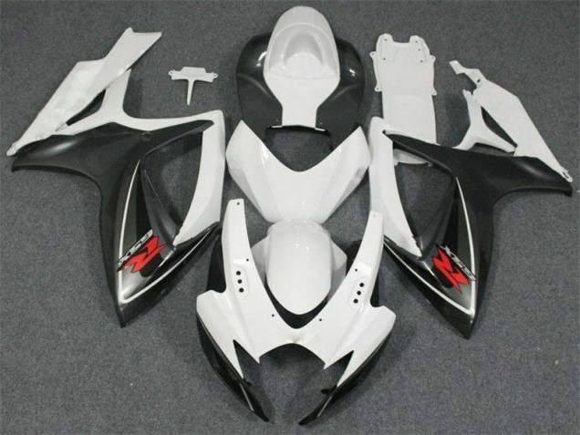 Blanco Carenado Moto Suzuki GSXR 600 / 750 K6 2006-2007 Blanco Carenado Moto Suzuki GSXR 600 / 750 K6 2006-2007