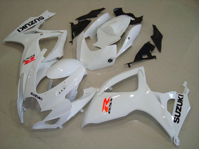 Blanco Carenado Moto Suzuki GSXR 750 K6 2006-2007 Blanco Carenado Moto Suzuki GSXR 750 K6 2006-2007
