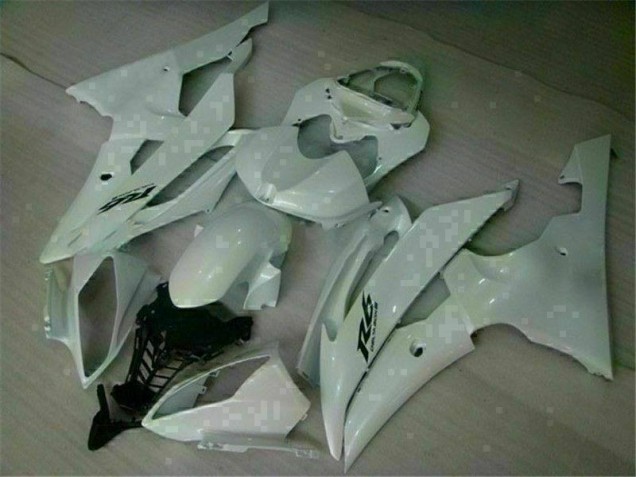 Blanco Carenado Moto Yamaha R6 2008-2016 Blanco Carenado Moto Yamaha R6 2008-2016